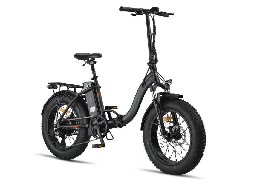 Altec elektrische vouwfiets stadsfiets 468Wh, 20" zwart mat 4/4