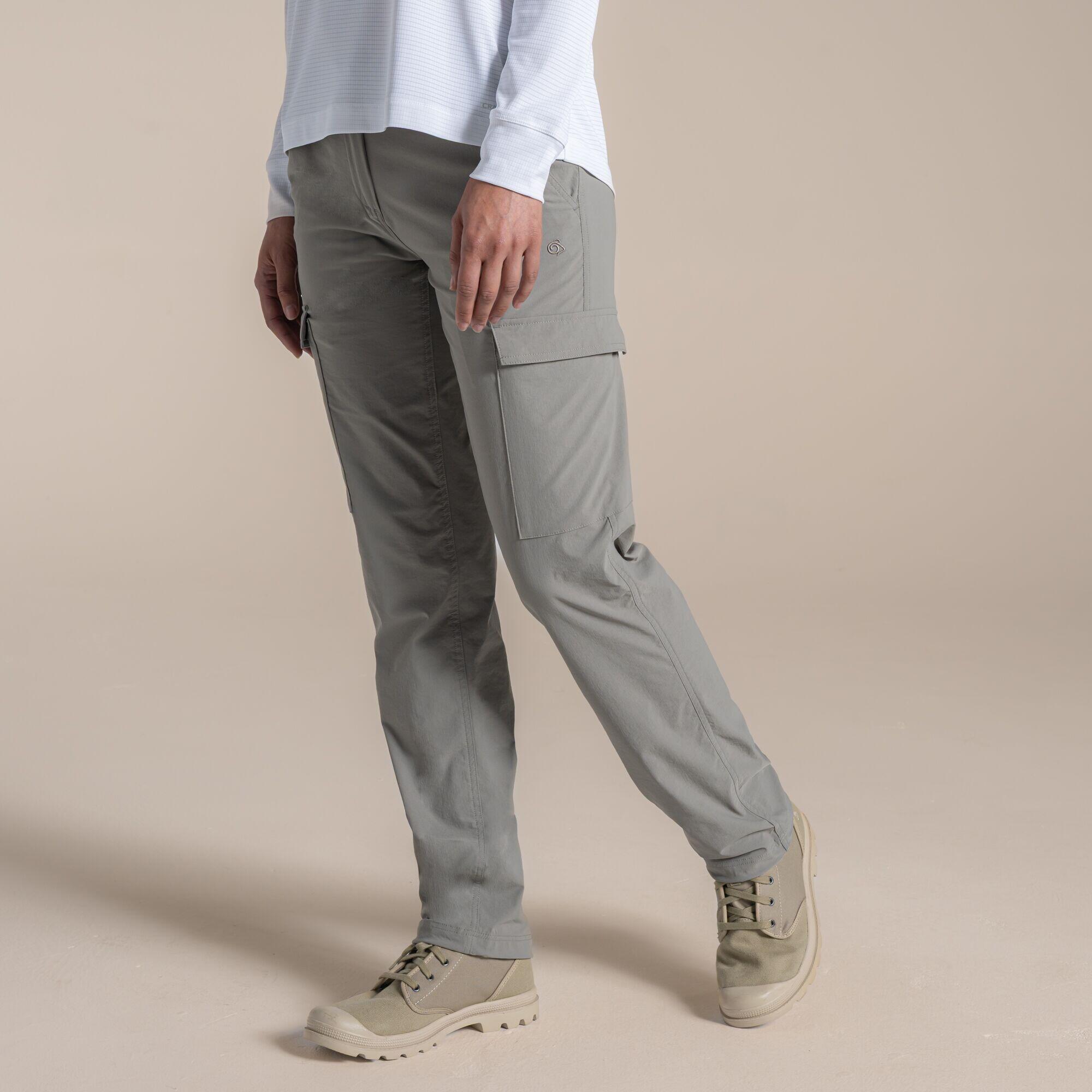 Pantalon De Randonnée REI Femme Gris Taille M - Occasion, Nylon