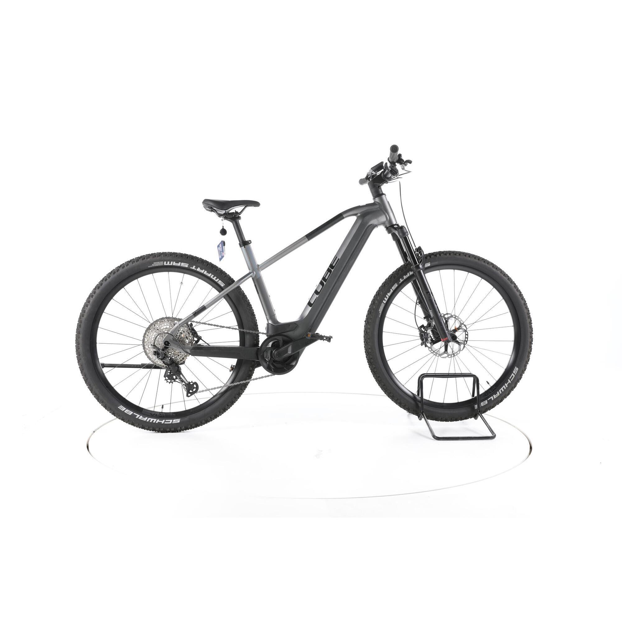 Cube - Reconditionné - Cube Reaction Hybrid Slt Vélo Électrique 2023 - Bon - Vélo Tout Terrain - Gris - 48 Xl - Decathlon