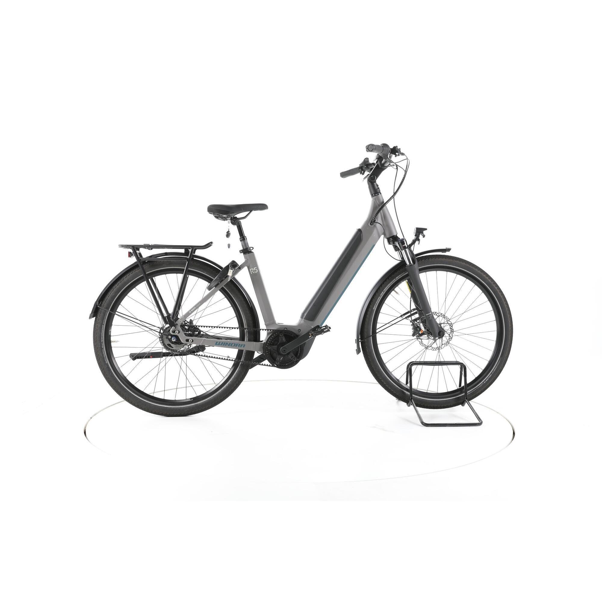 Winora - Reconditionné - Winora Sinus R5 City Vélo Électrique Entrée Basse - Bon - Vélo Ville - Gris - 46 L/xl - Decathlon