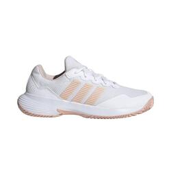 Adidas Gamecourt 2 Blanc/rose Femme Ki0785