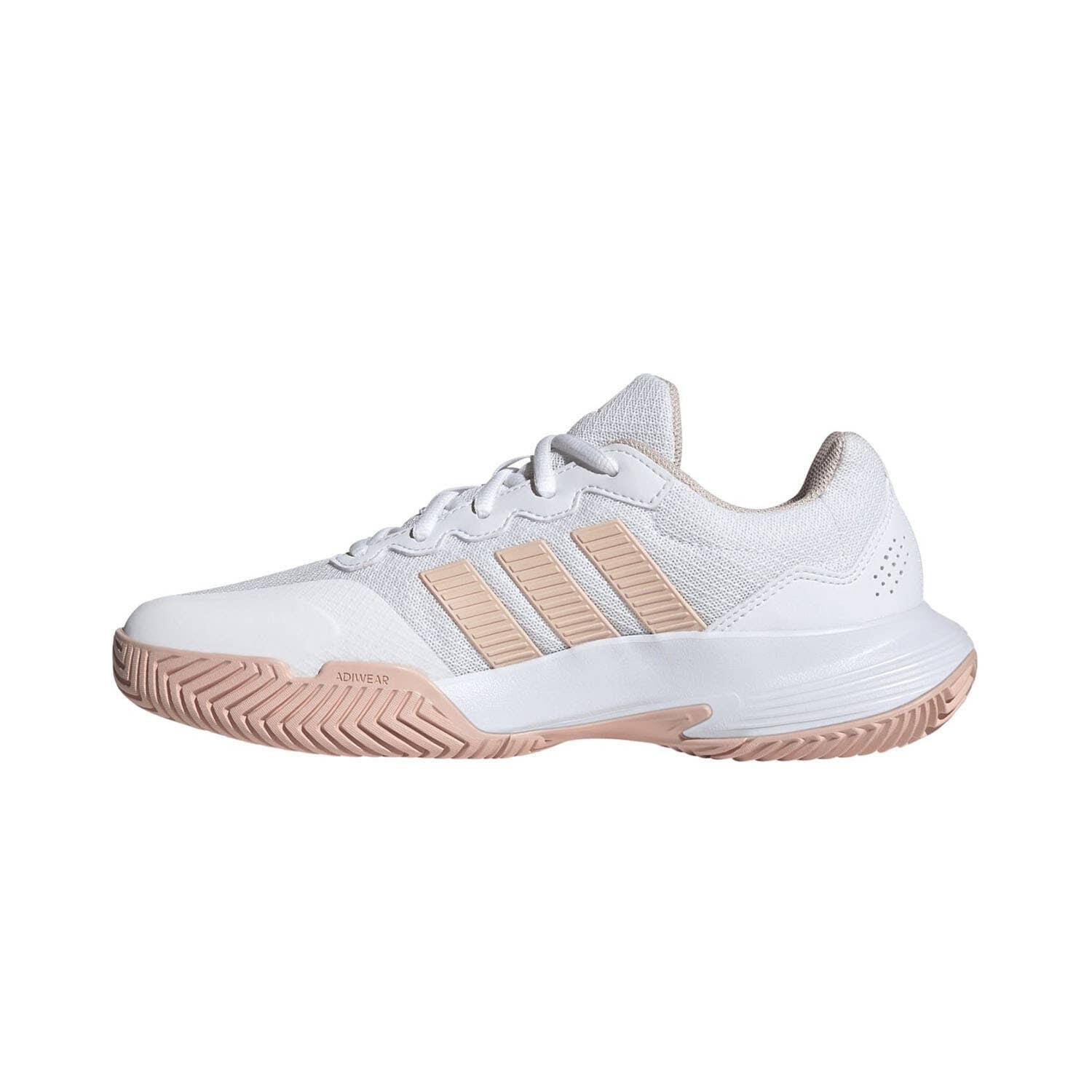 Adidas Gamecourt 2 Bianco/rosa Donna Ki0785 4/6