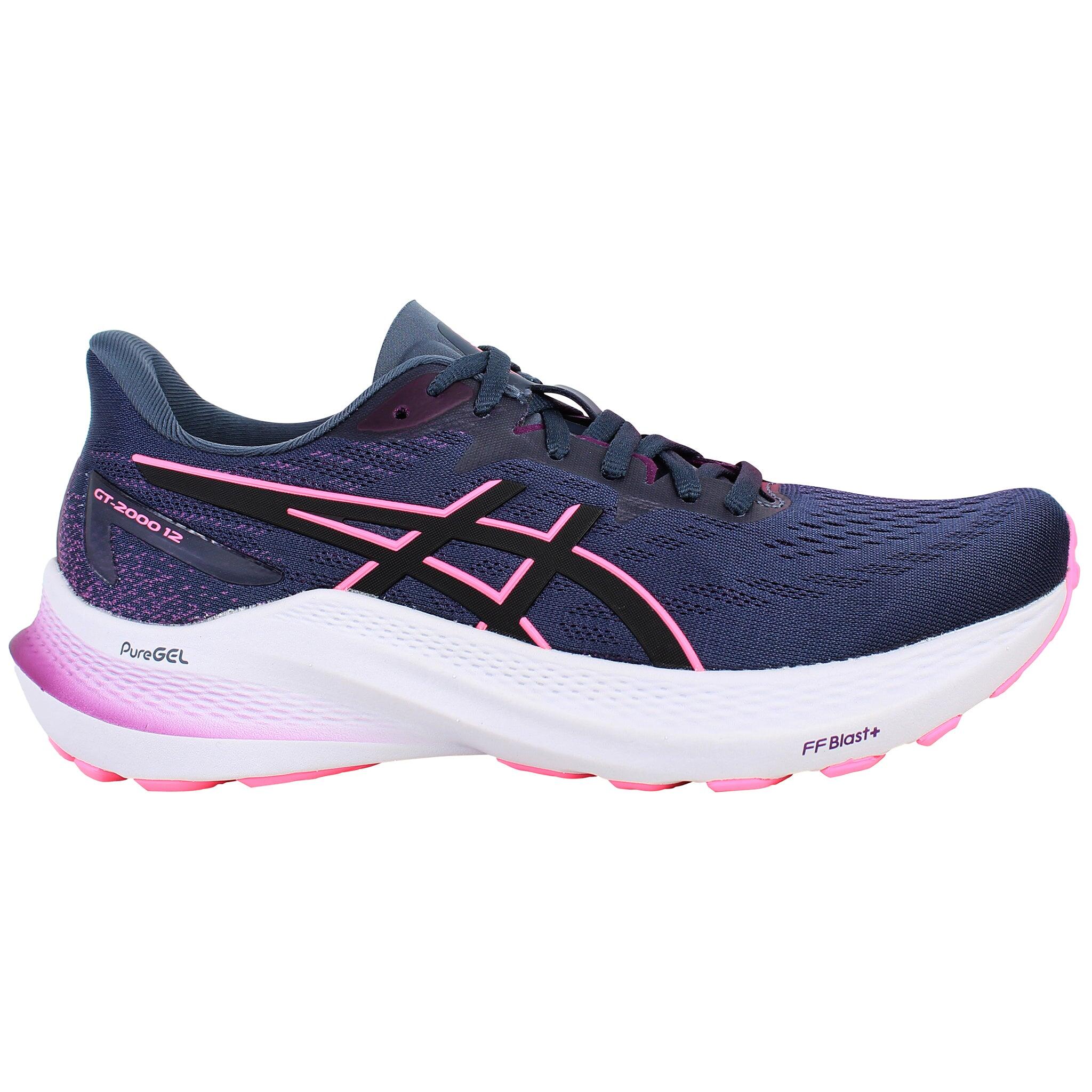 Asics GT-2000 12 Womens Dark Purple Running Shoes | Decathlon