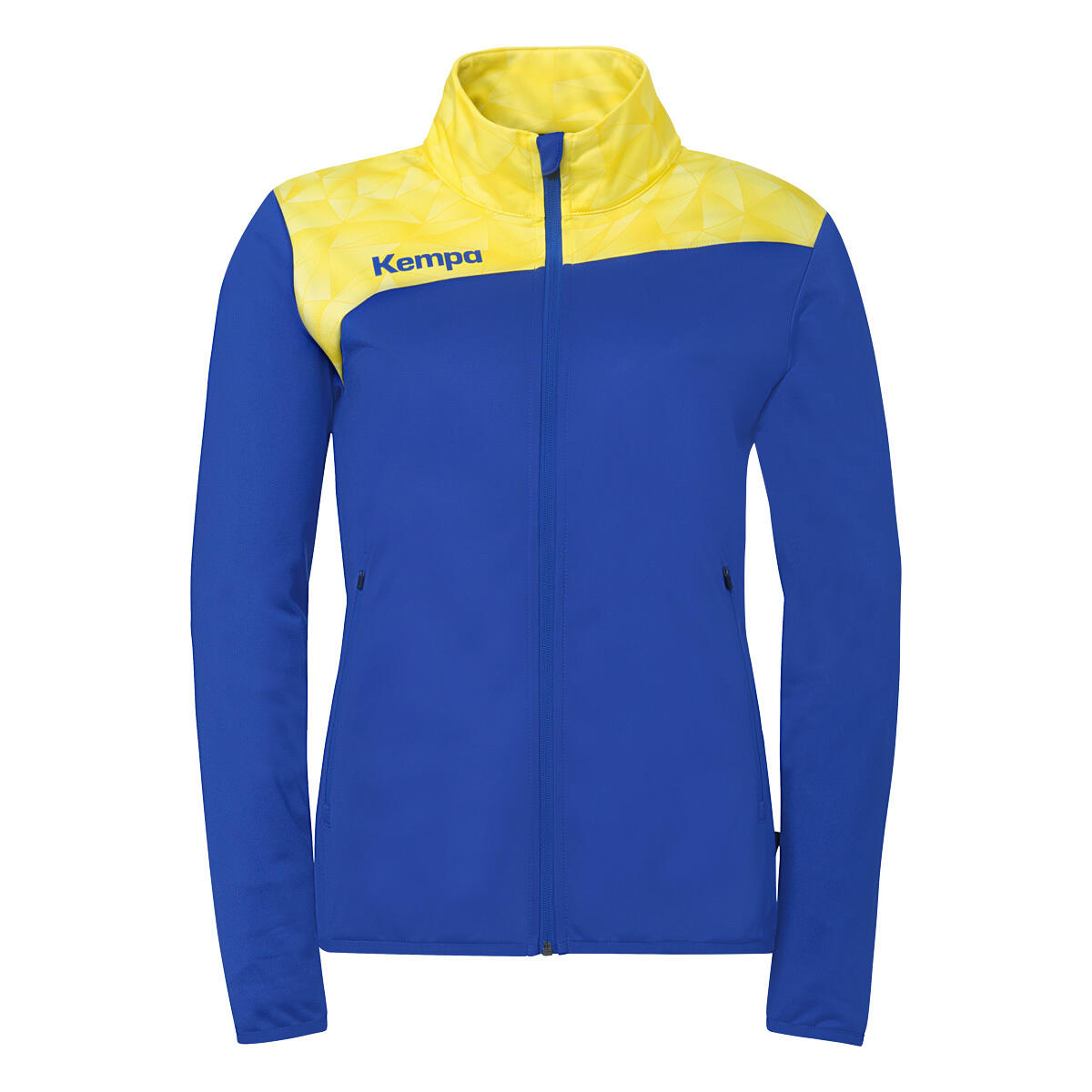 Donkerblauw / Limoengeel