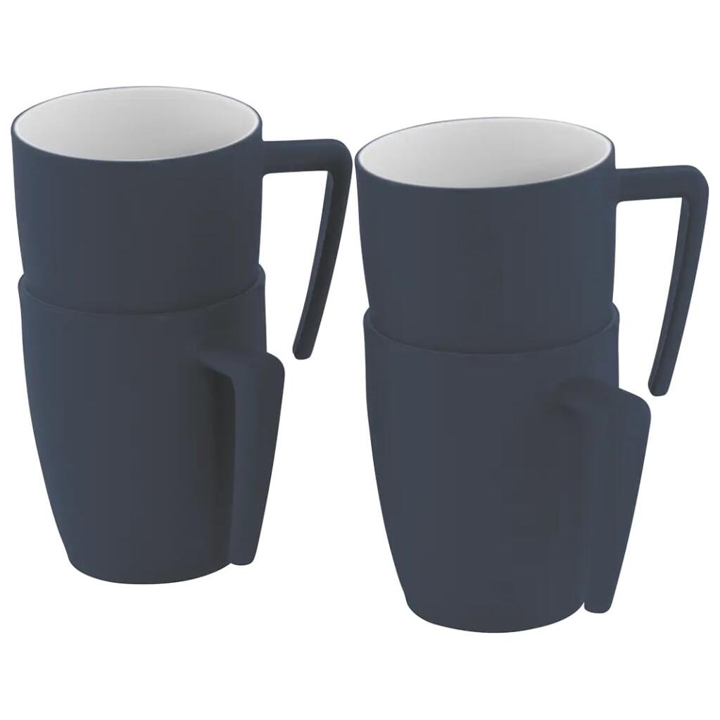 Naczynia turystyczne Outwell Gala 4 Person Mug Set - navy night 2/3