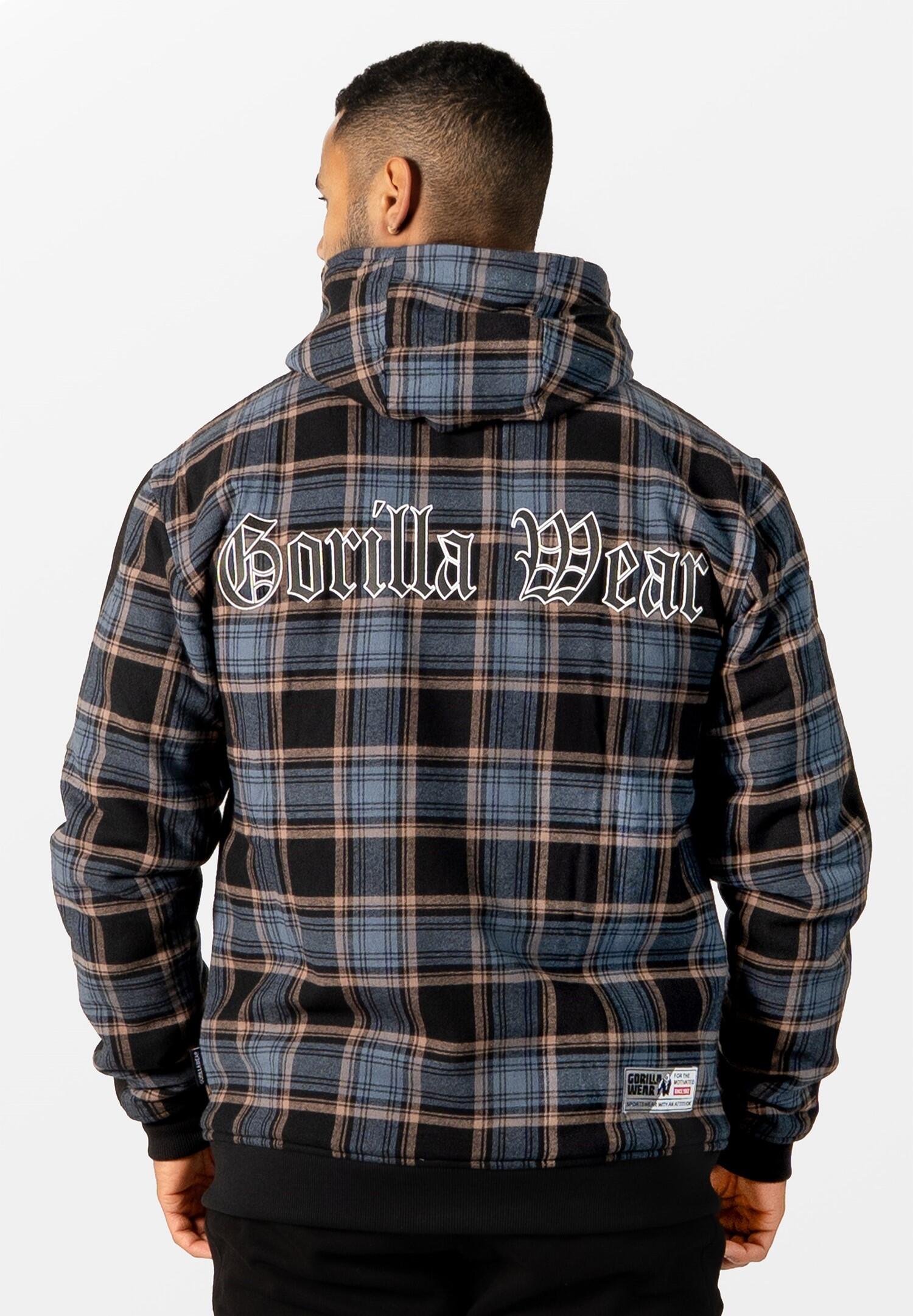 Kenton Zipped Veste - Noir/Bleu 2/6