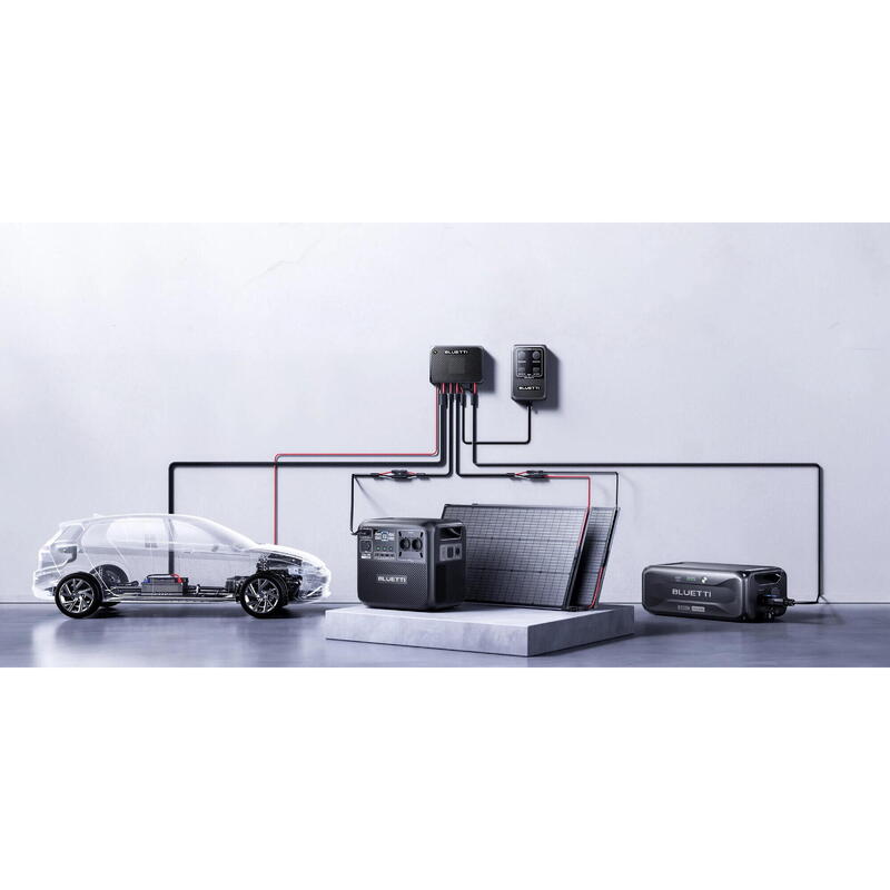 Sada BLUETTI Elite 320 s Charger 2 a dvojitou DC nabíječkou 1200W