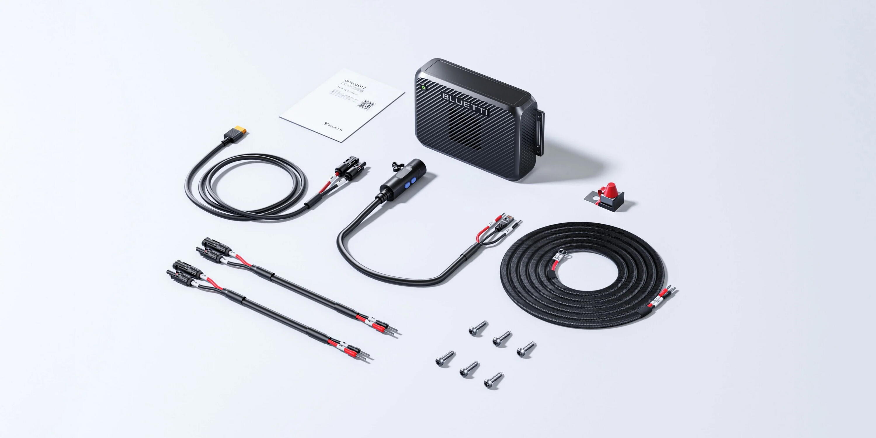BLUETTI Charger 2 1200W – Caricatore DC doppio alternatore e solare 5/7