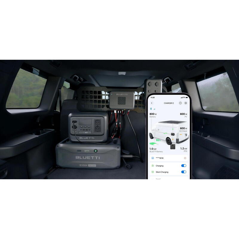 Kit Nabíjecí stanice Powerbanky BLUETTI AC270P s Charger 2