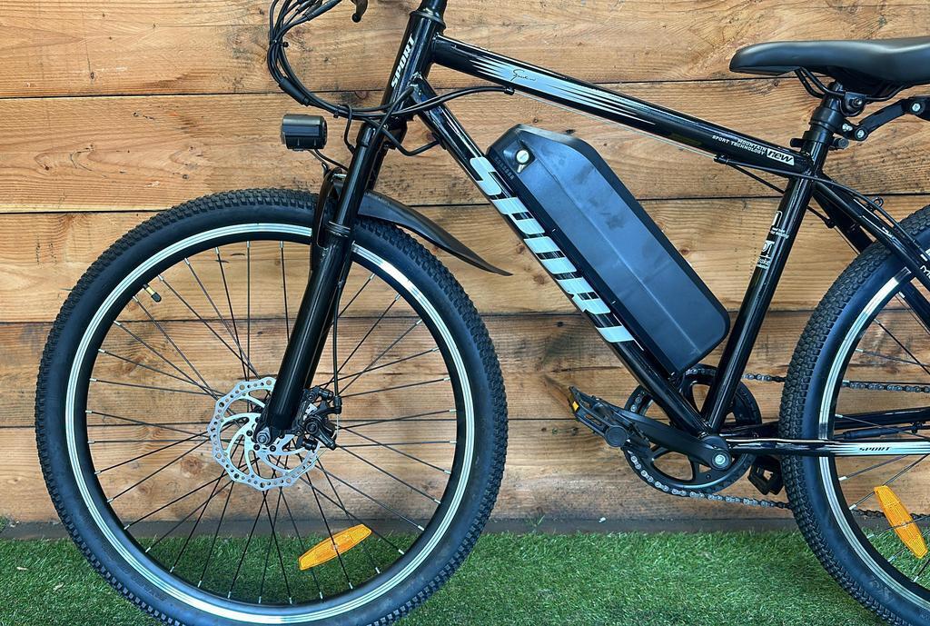 ASKGO G26 elektrische stadsfiets 500W, 48V 10Ah, 26" zwart 3/7