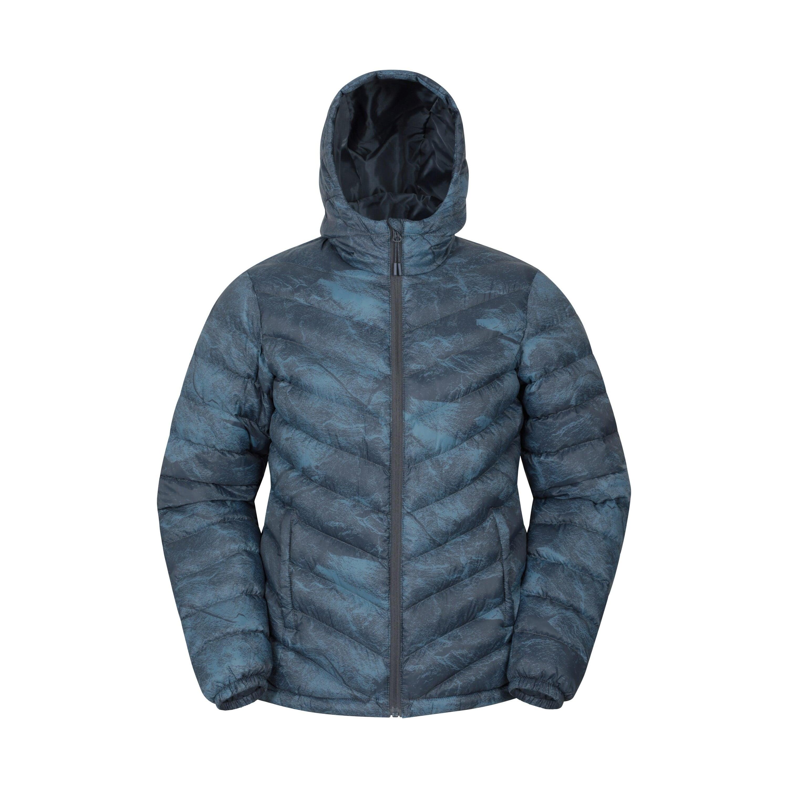 MOUNTAIN WAREHOUSE Seasons Giacca Imbottita Stampa Animale Donna Mountain Warehouse Blu Scuro
