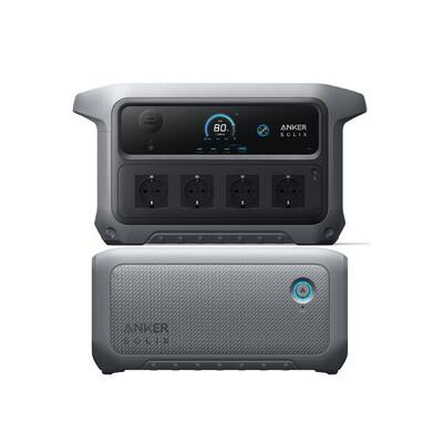 Kit powerstation anker c2000 gen 2+bp2000, batterij 4096 wh