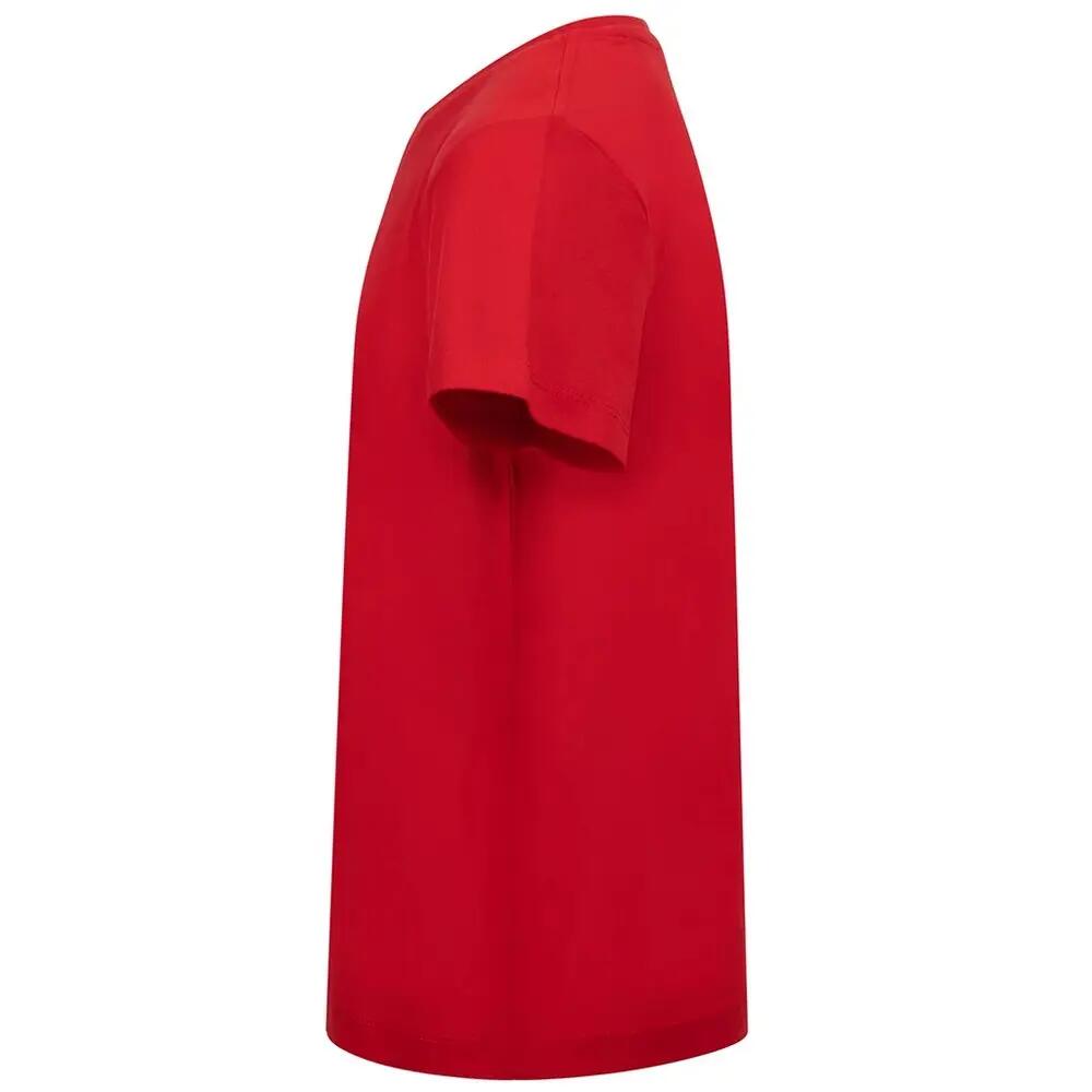 Maglietta Semplice Bambini Awdis Rosso Fuoco 3/3