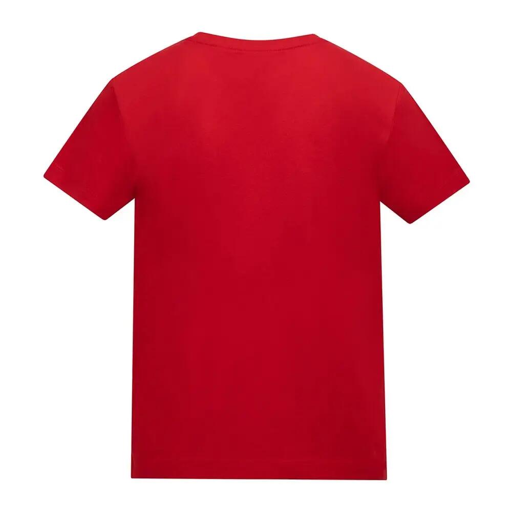 Maglietta Semplice Bambini Awdis Rosso Fuoco 2/3