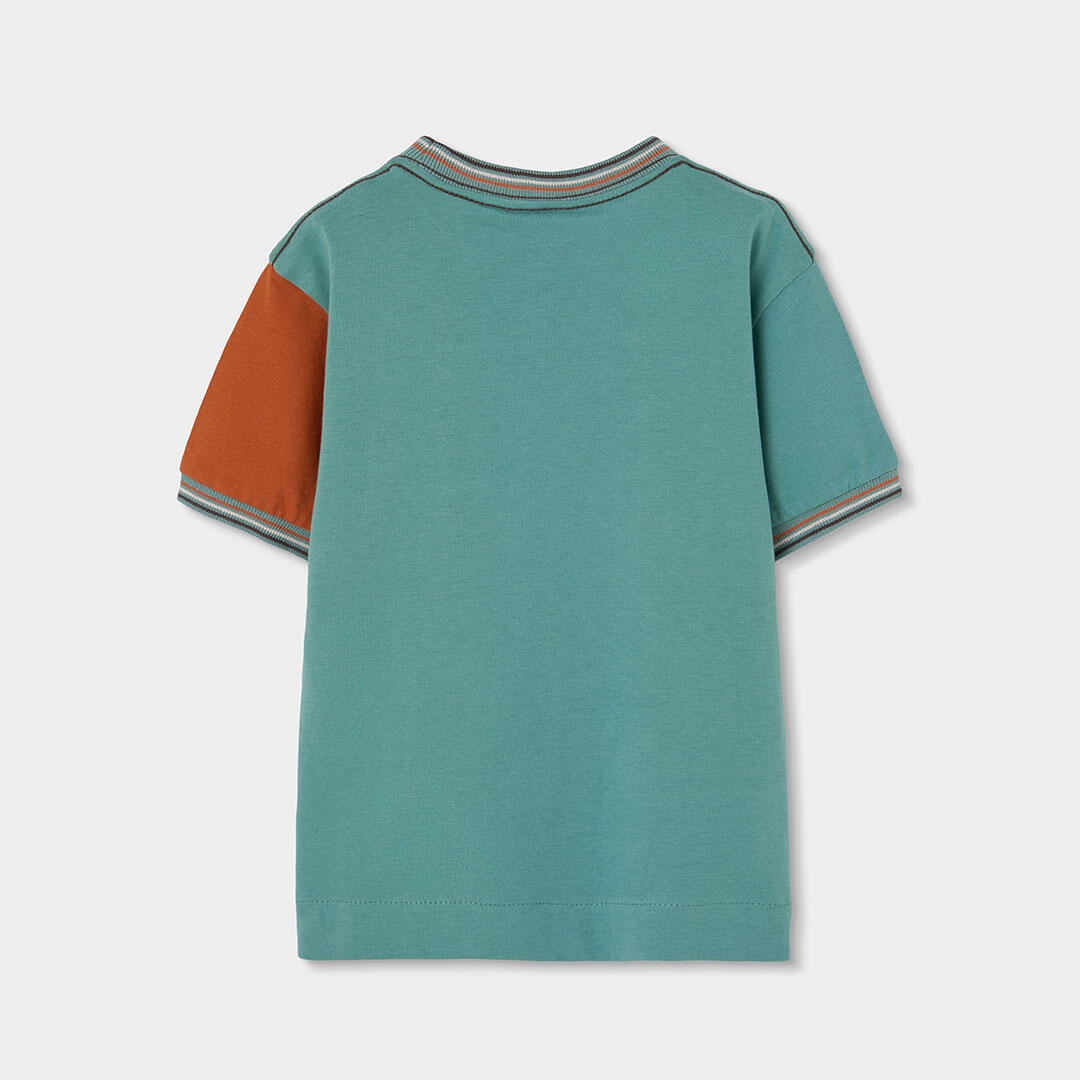 Camisetas de verano de gimnasia kids niño boboli verde 2/4