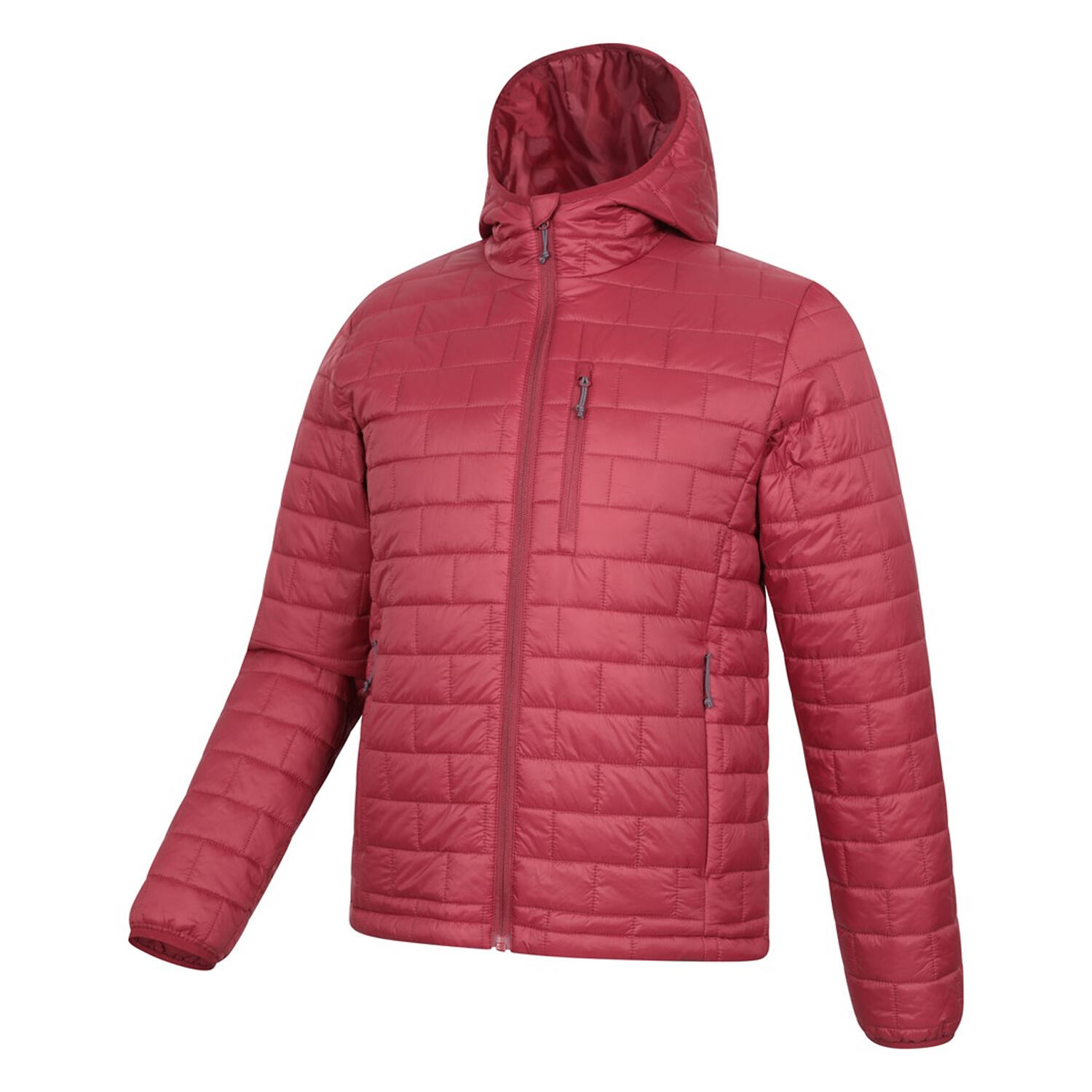 "Frost" Steppjacke für , Leicht Herren Rot 3/4