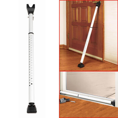 Veiligheidsstang voor terrasdeur verstelbaar van 70 tot 112 cm deurslot