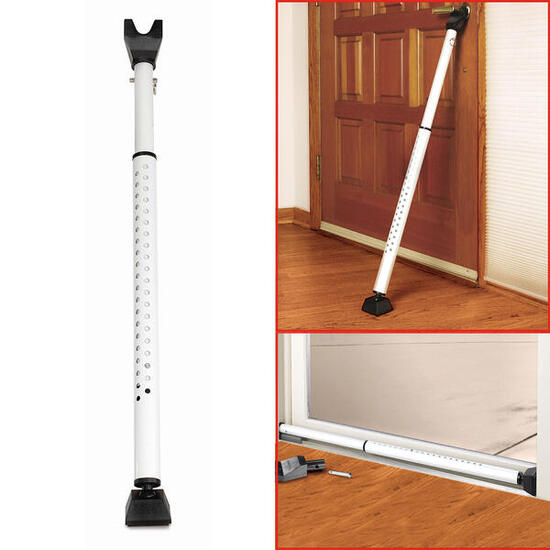 Antivol pour Portes et Fenêtres Coulissantes - Ajustable Portes et Baies Vitrées