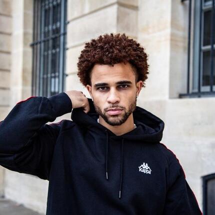 Sweat à capuche Kappa modèle MADISONR09 pour homme