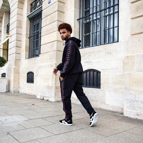 Pantalon de survêtement Kappa modèle ALANZR09 pour homme