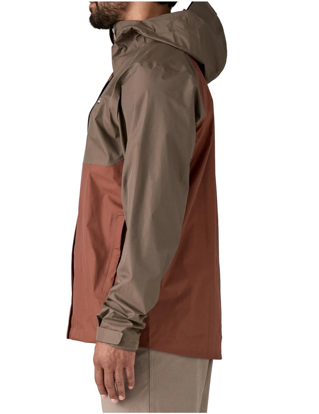 Chaqueta para Hombre Patagonia Torrentshell  Marrón 3/4