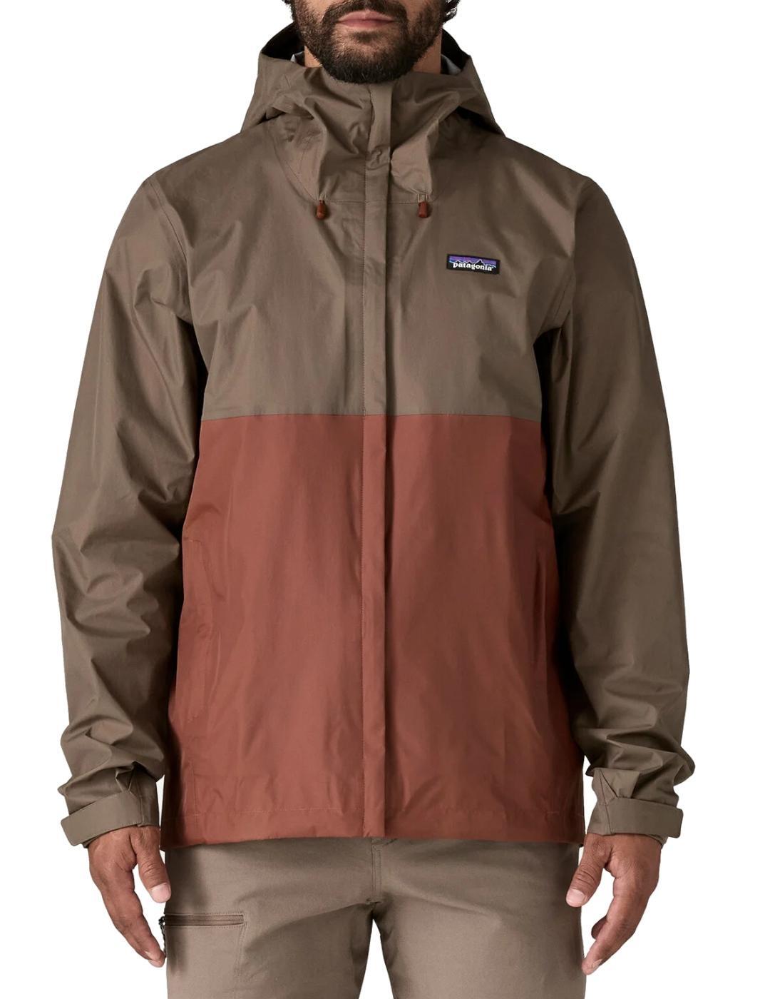 Chaqueta para Hombre Patagonia Torrentshell  Marrón 1/4
