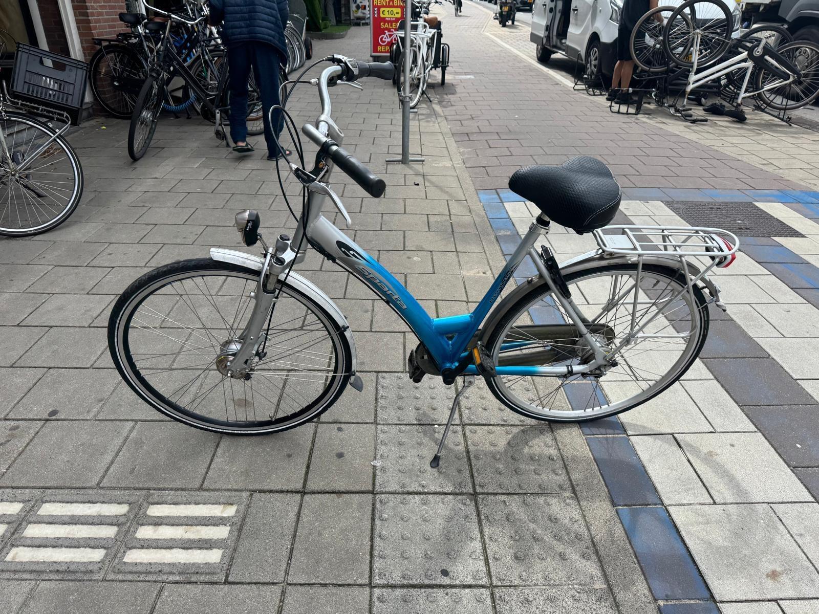 Sparta Hermes cityfiets, 57 cm, metal/grijs 2/5