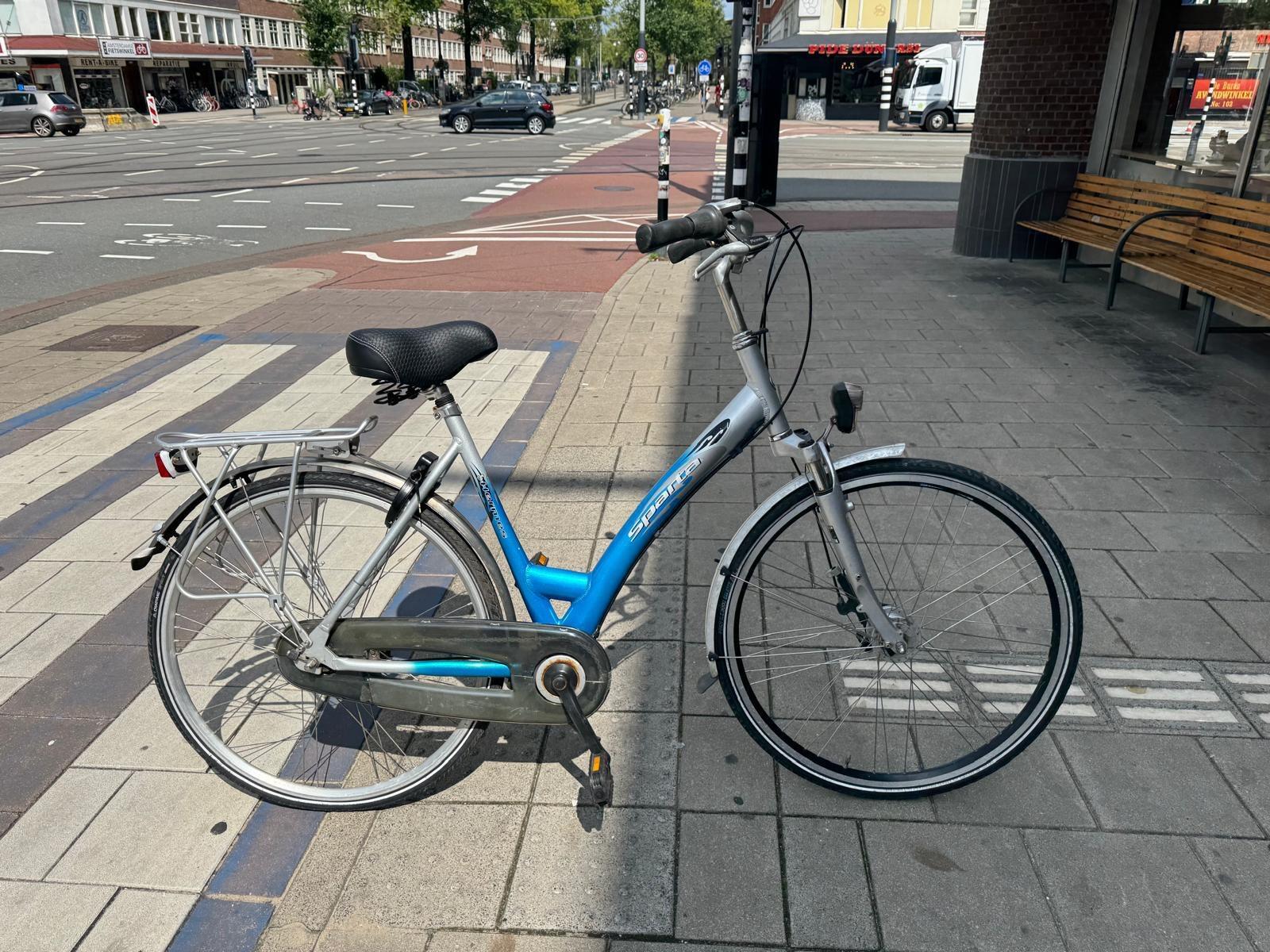 Sparta Hermes cityfiets, 57 cm, metal/grijs 5/5