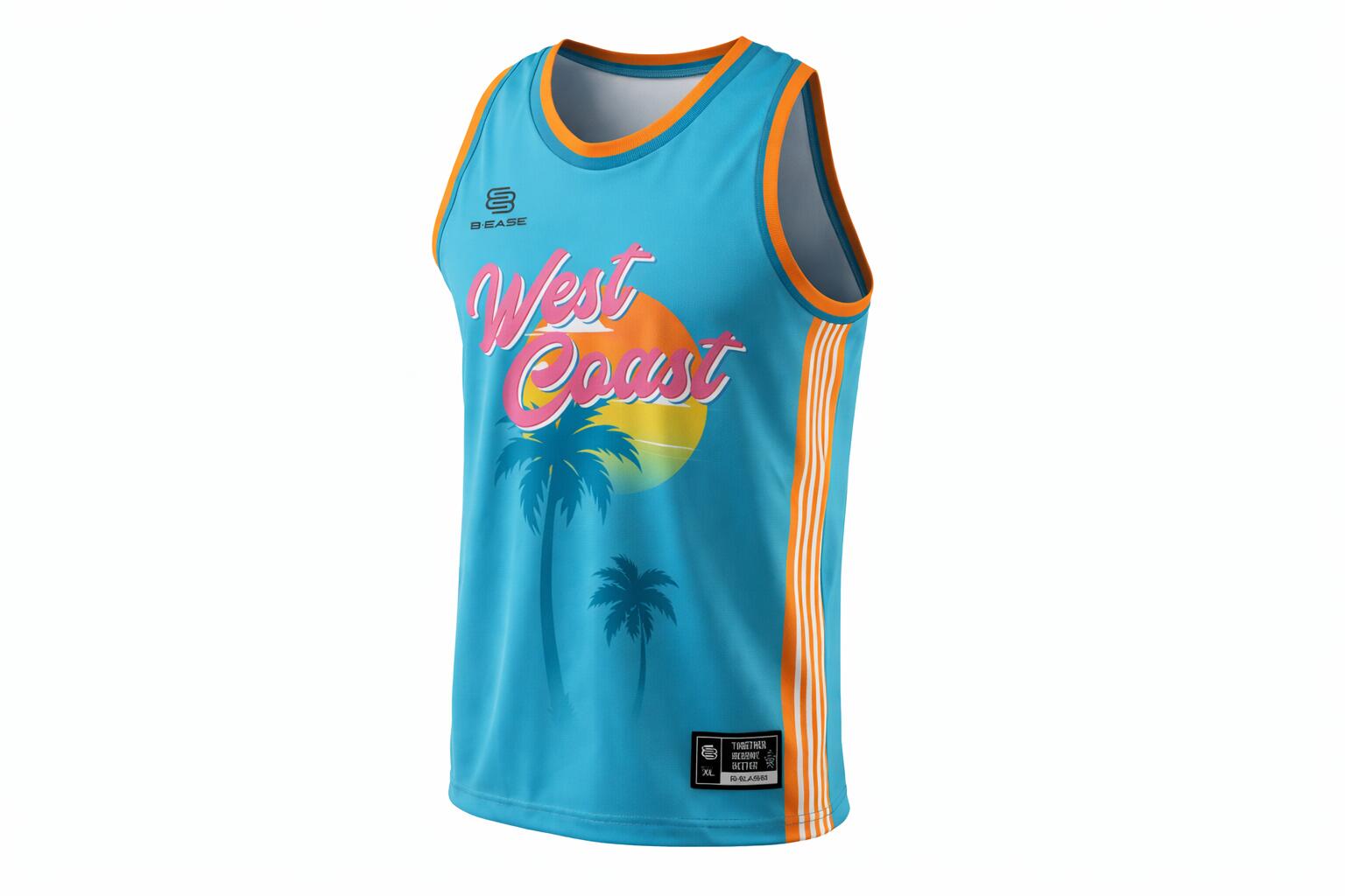 Maillot de basketball West Coast 1/7