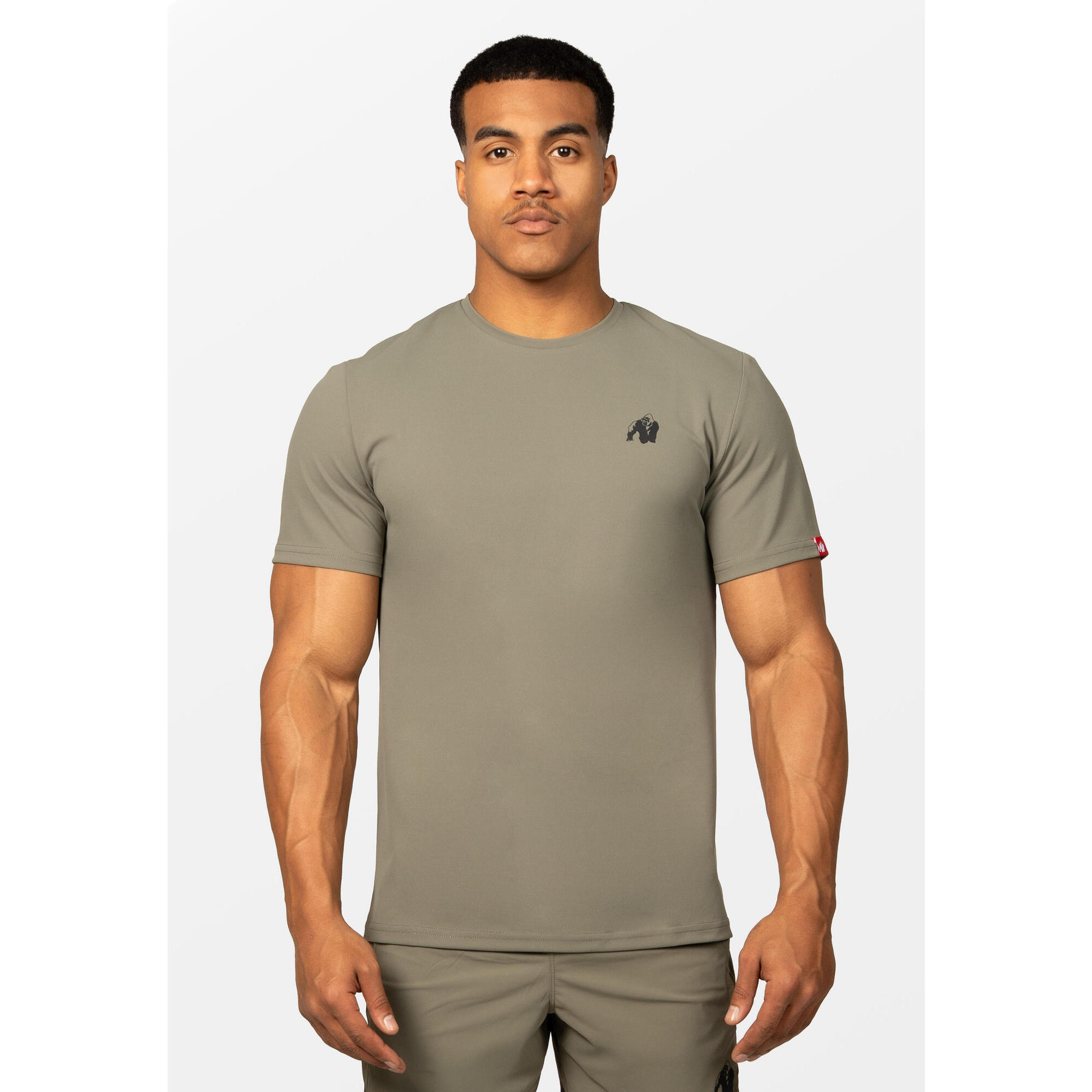 Gorilla Wear - Colton T-shirt - Armée Verte - Maillot Manches Courtes - Vert - Decathlon
