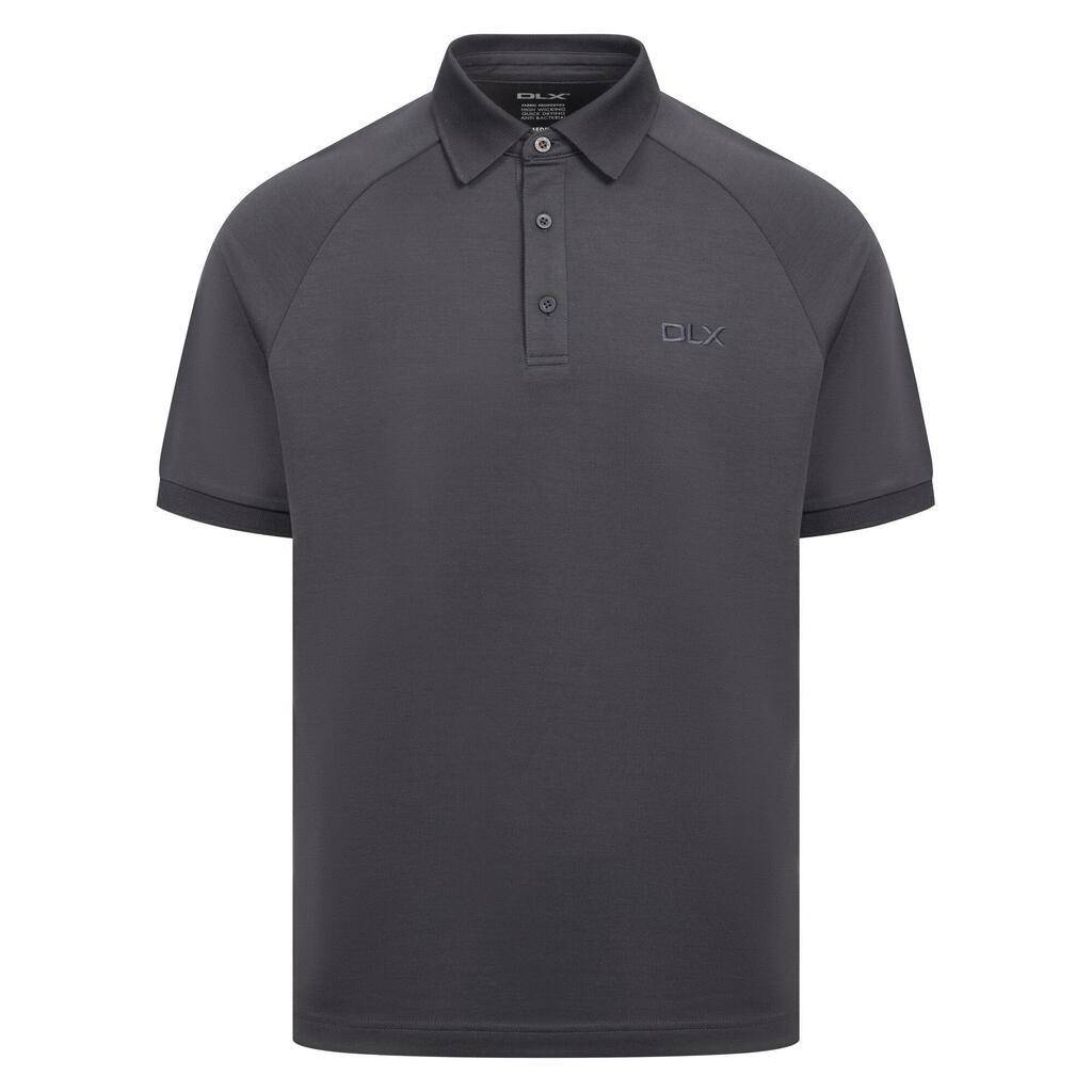 Mens Hewson DLX Polo Shirt (Dark Grey)