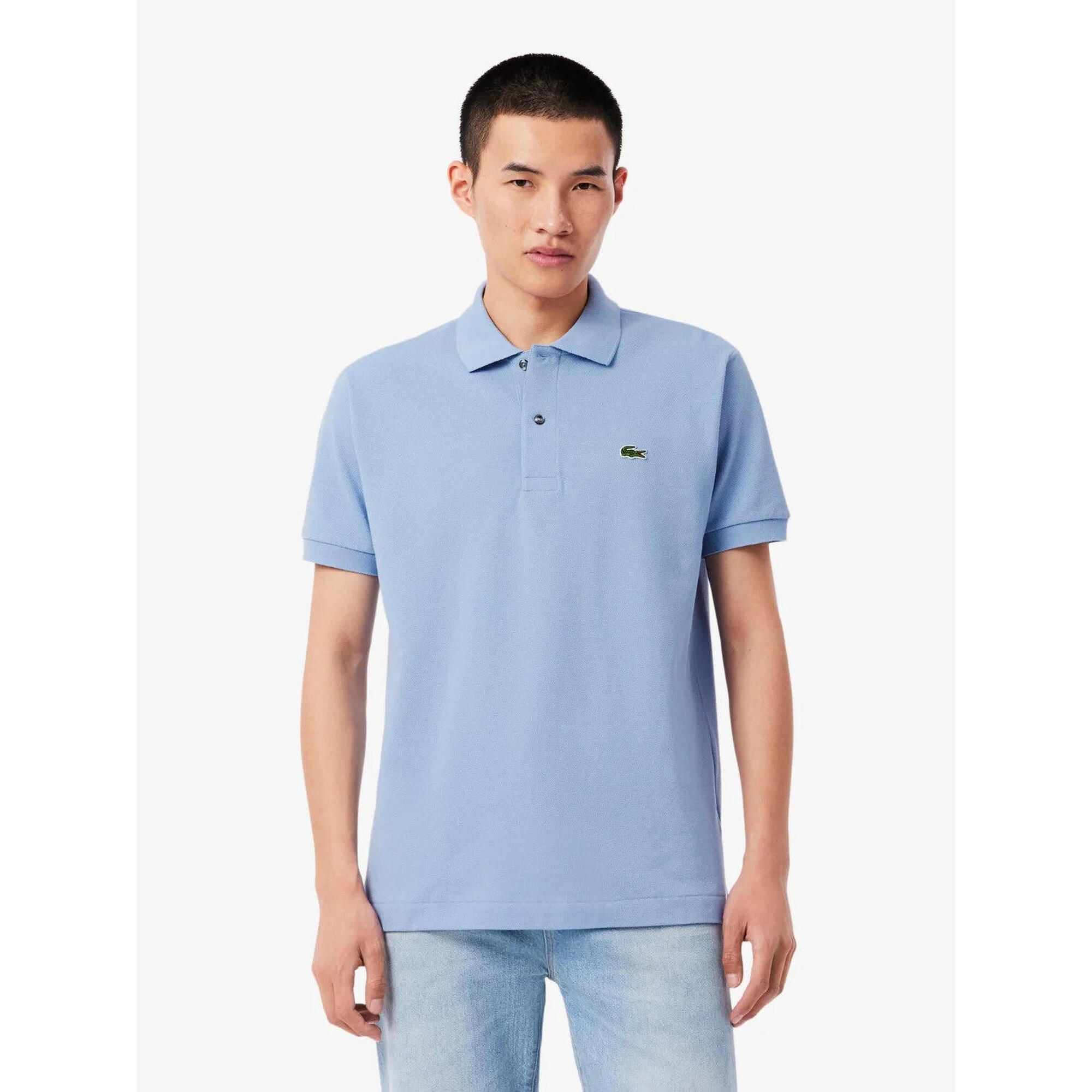 Lacoste - Polo L1212 Lacoste - Homme - Polo Manches Courtes - Bleu - Decathlon