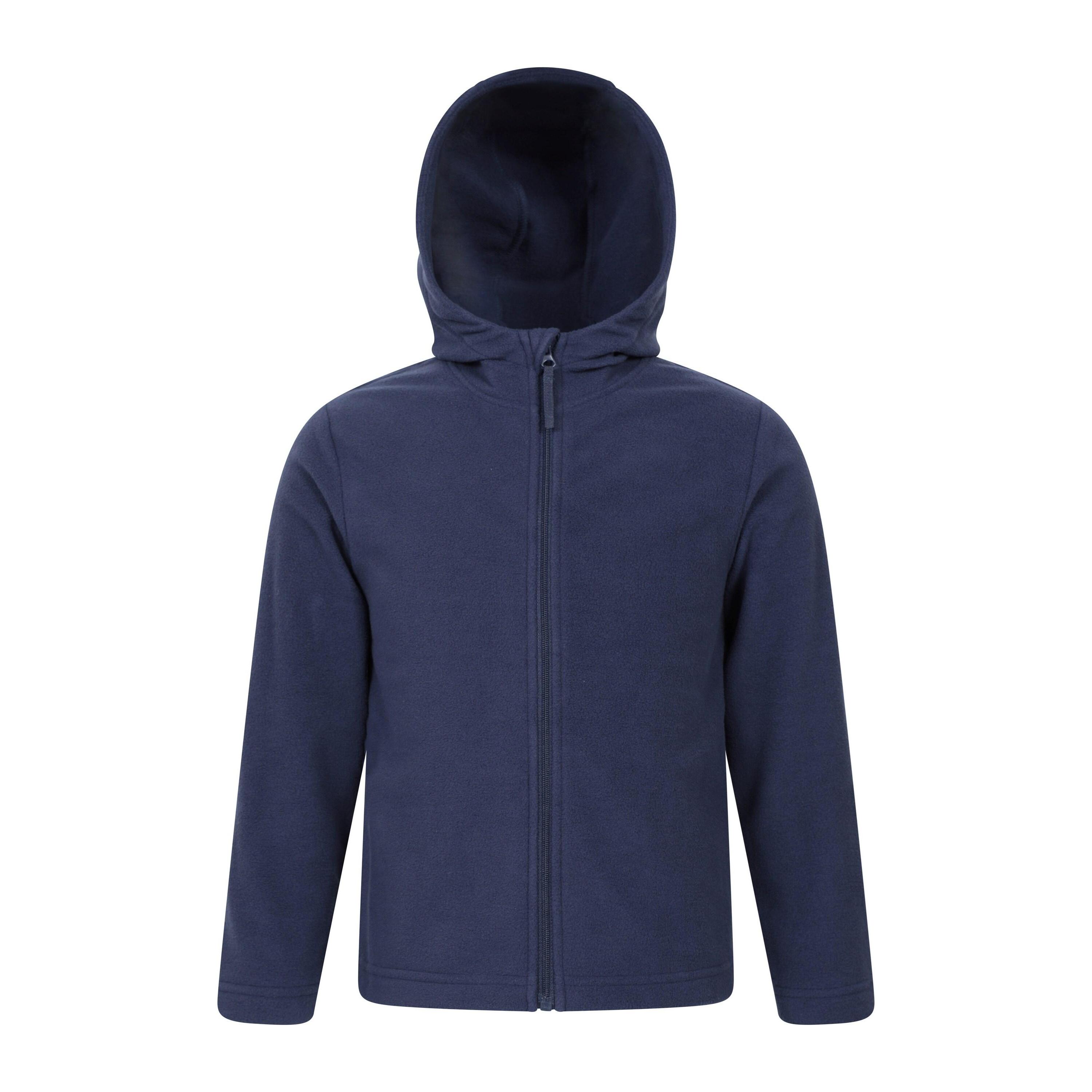 MOUNTAIN WAREHOUSE Childrens/Kids Camber Full Zip Hoodie (Dark Blue)