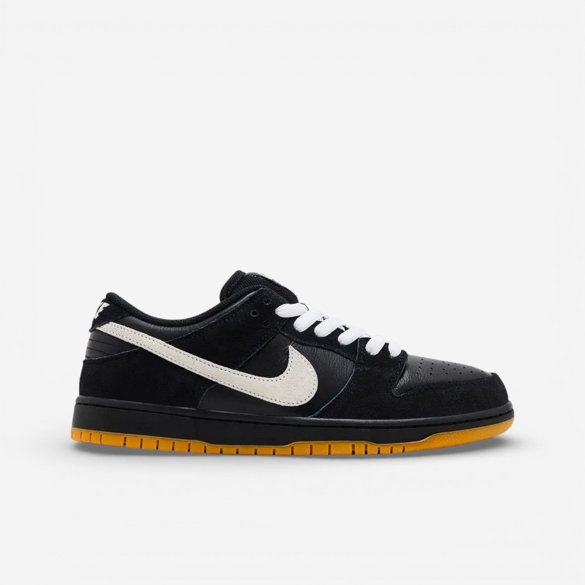 Nike - Nike Dunk Low Pro Sb Black White Gum - Baskets - Blanc - Decathlon