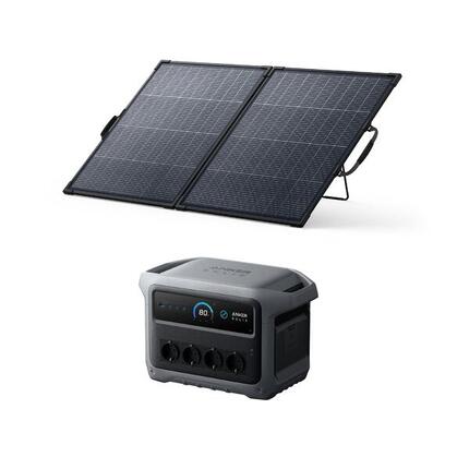 Kit station électrique Anker C1000X Gen 2 avec Panneau solaire bifacial 200 W