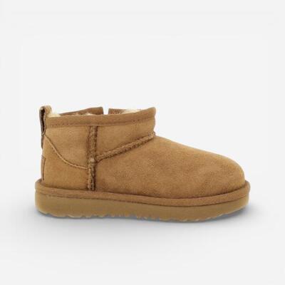 Ugg classic ultra mini dazzle chestnut (toddler)