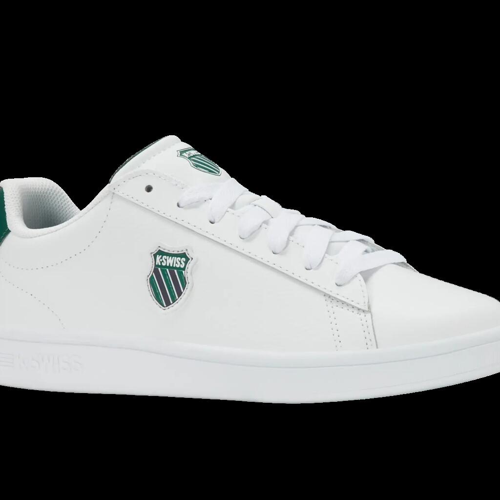 K-SWISS Court Shield II men’s athletic shoe, white, low-top