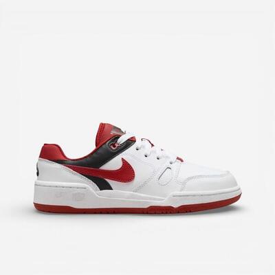 Nike full force low white black team orange mystic red (gs)