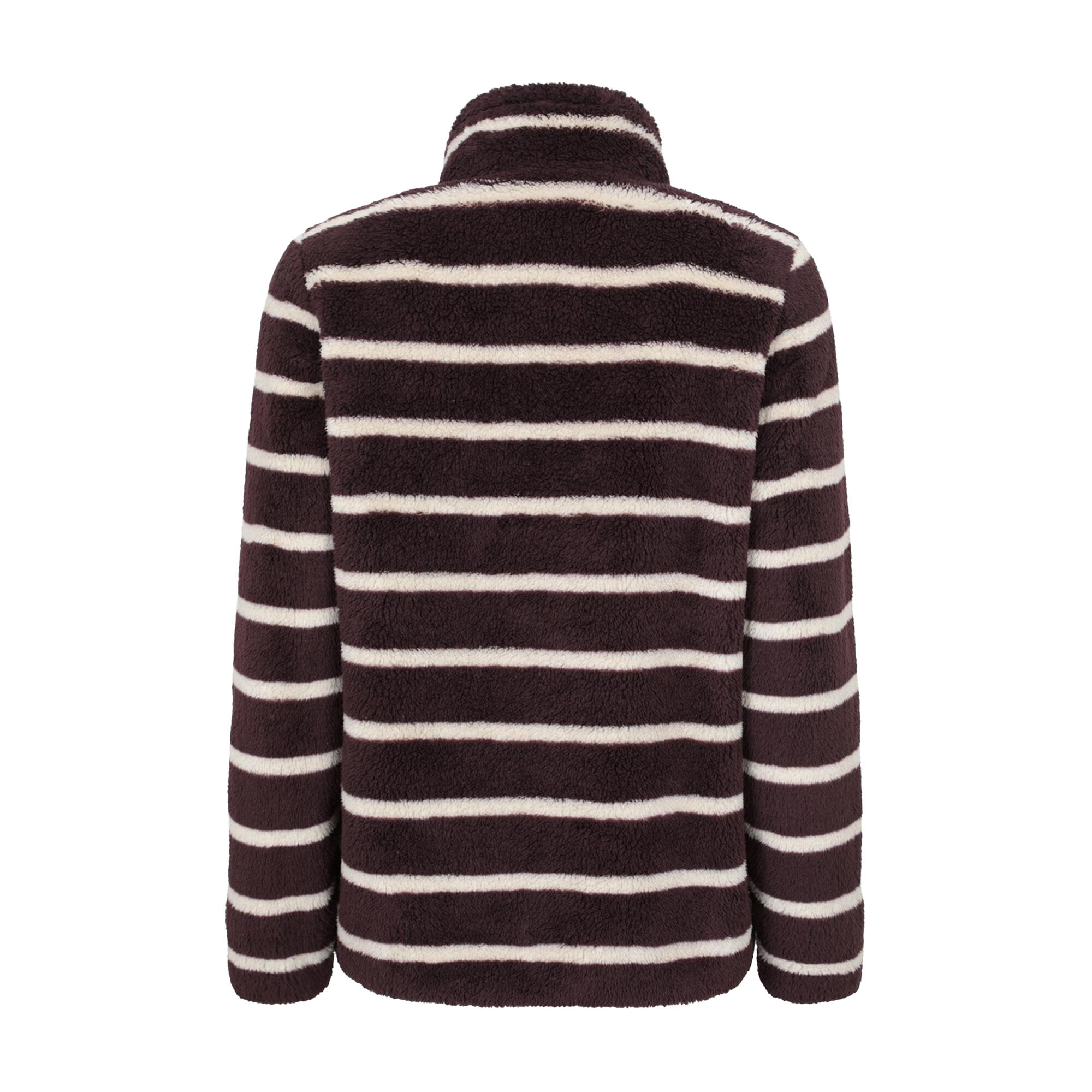 Felpa In Pile Cerniera Ad Un Quarto Donna Mountain Warehouse Marrone 2/3