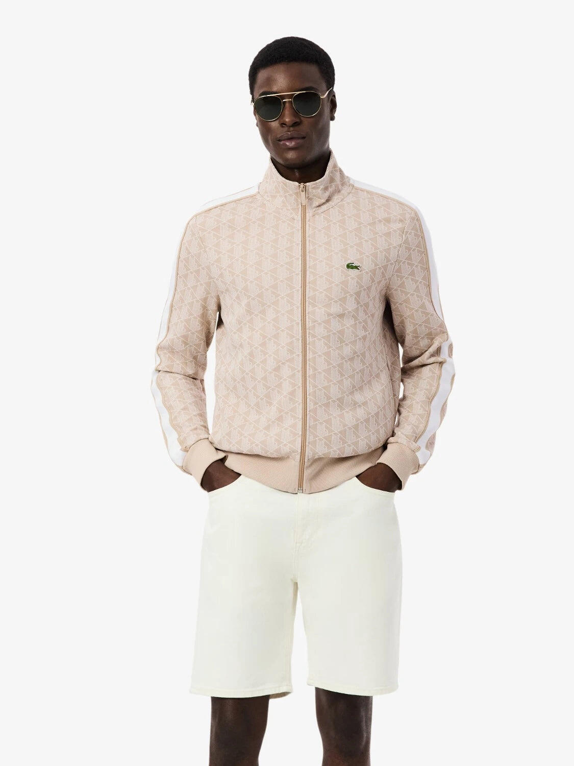 Sweat zippé Lacoste - Homme 1/7