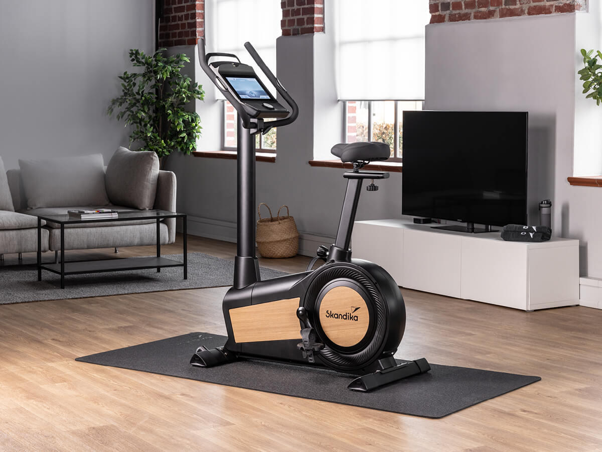 Ergometer Cykling P15 Touchscreen, Heimtrainer Fahrrad mit LCD Touch Display 6/7