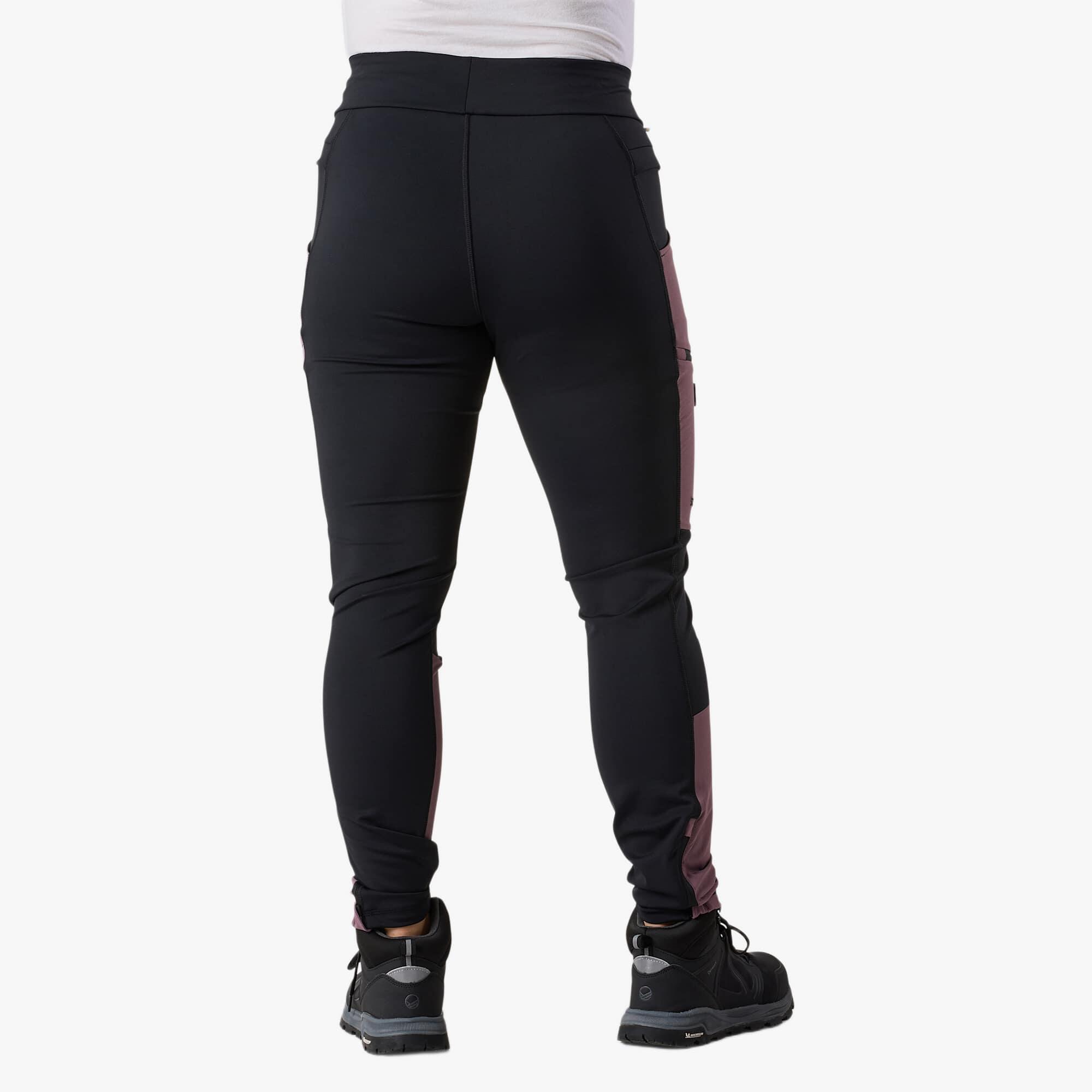 Dames wandel outdoorbroek waterafstotend ademend Trondheim Trekking Tights 2/7