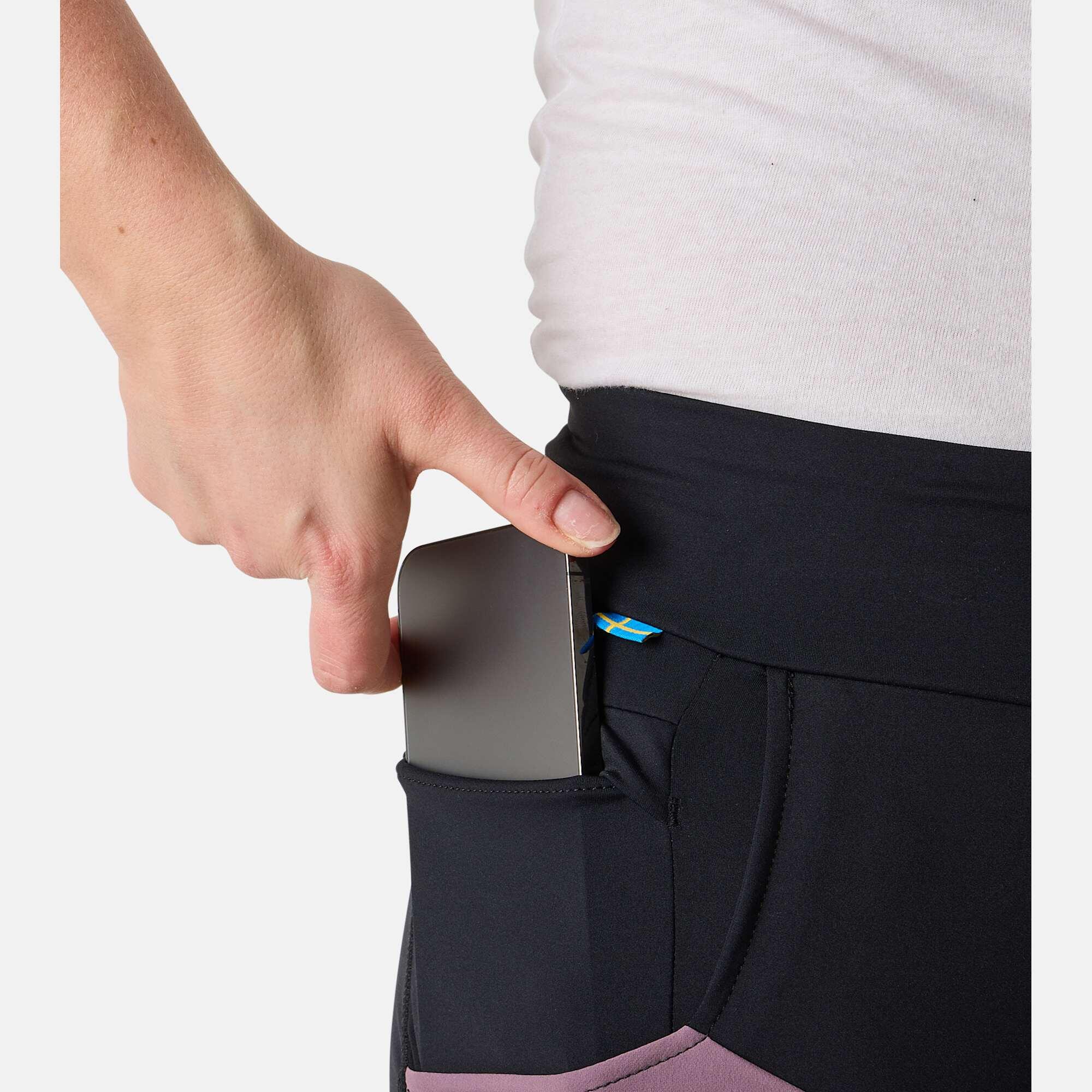 Dames wandel outdoorbroek waterafstotend ademend Trondheim Trekking Tights 7/7