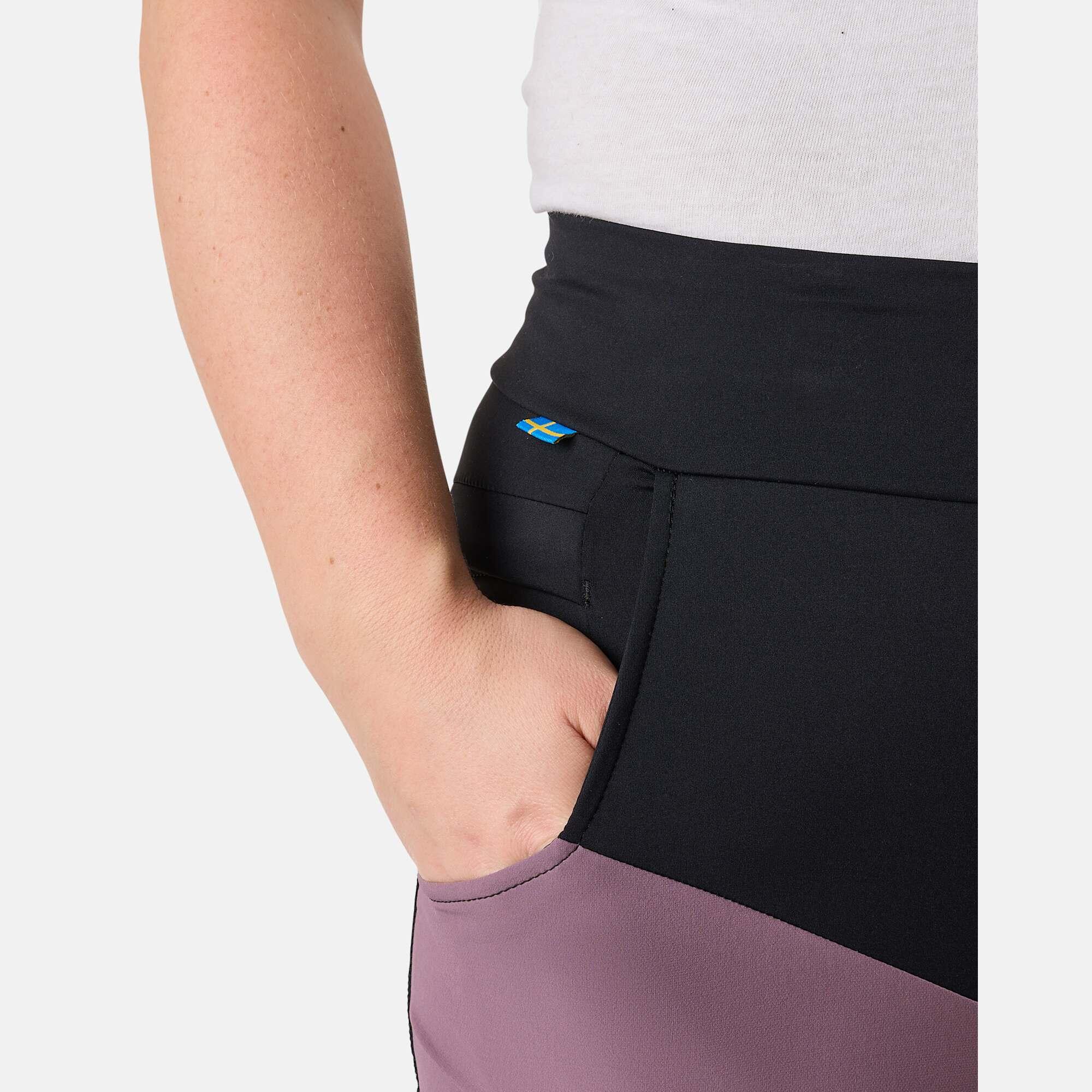 Dames wandel outdoorbroek waterafstotend ademend Trondheim Trekking Tights 6/7