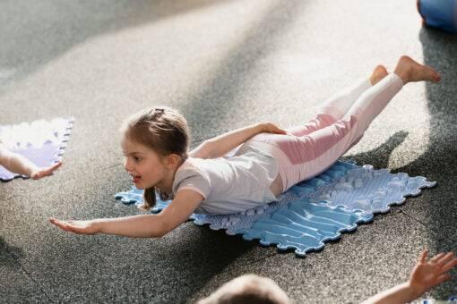 Tapis sensoriel de massage 30 × 30 cm pour les pieds 7/7