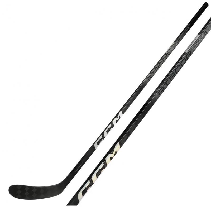 Bâton de hockey sur glace CCM Ribcor Trigger 8 Pro Chrome JR 5/5