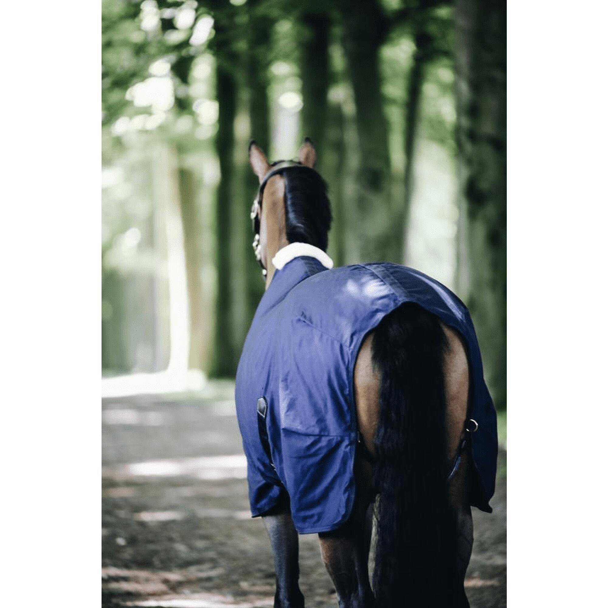 Kentucky Cotton Sheet Blauw -