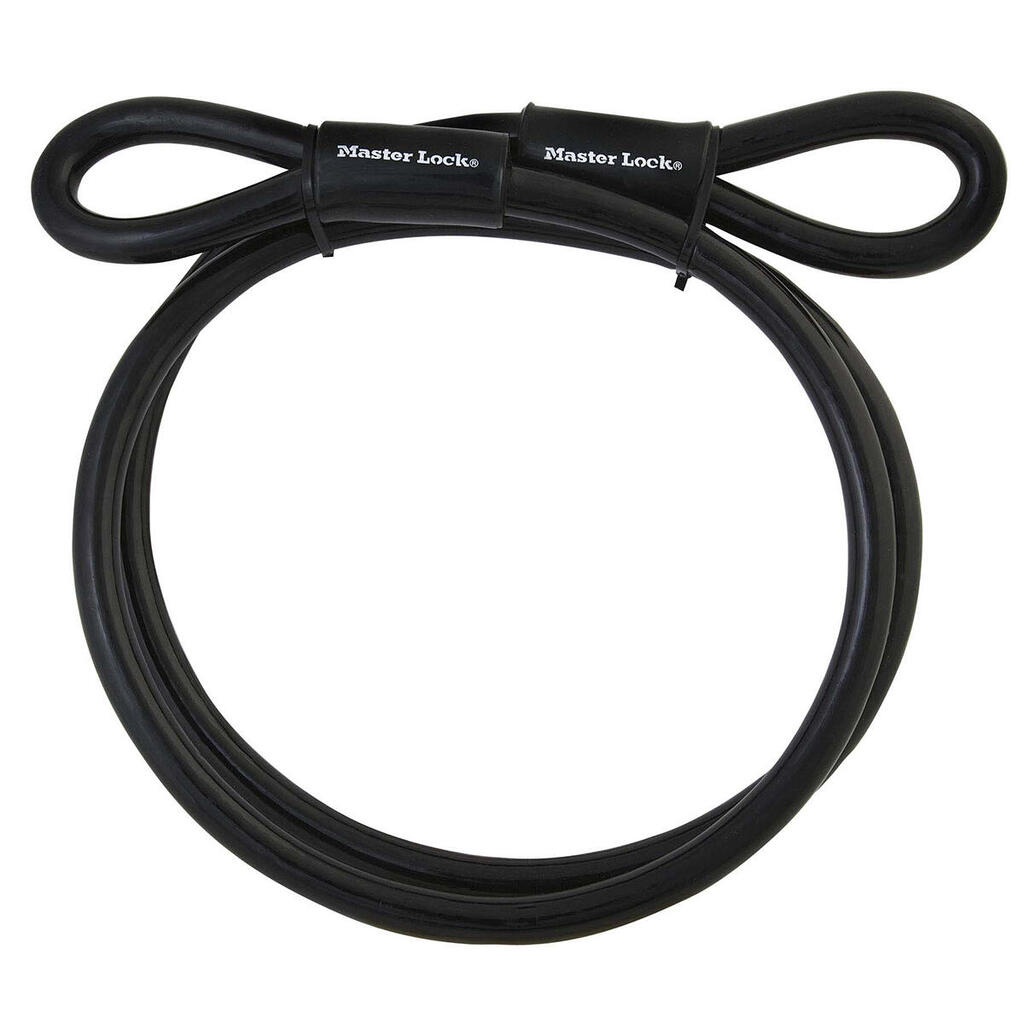 49EURD Double Loop Steel Cable for Bike Lock and other, 3 m