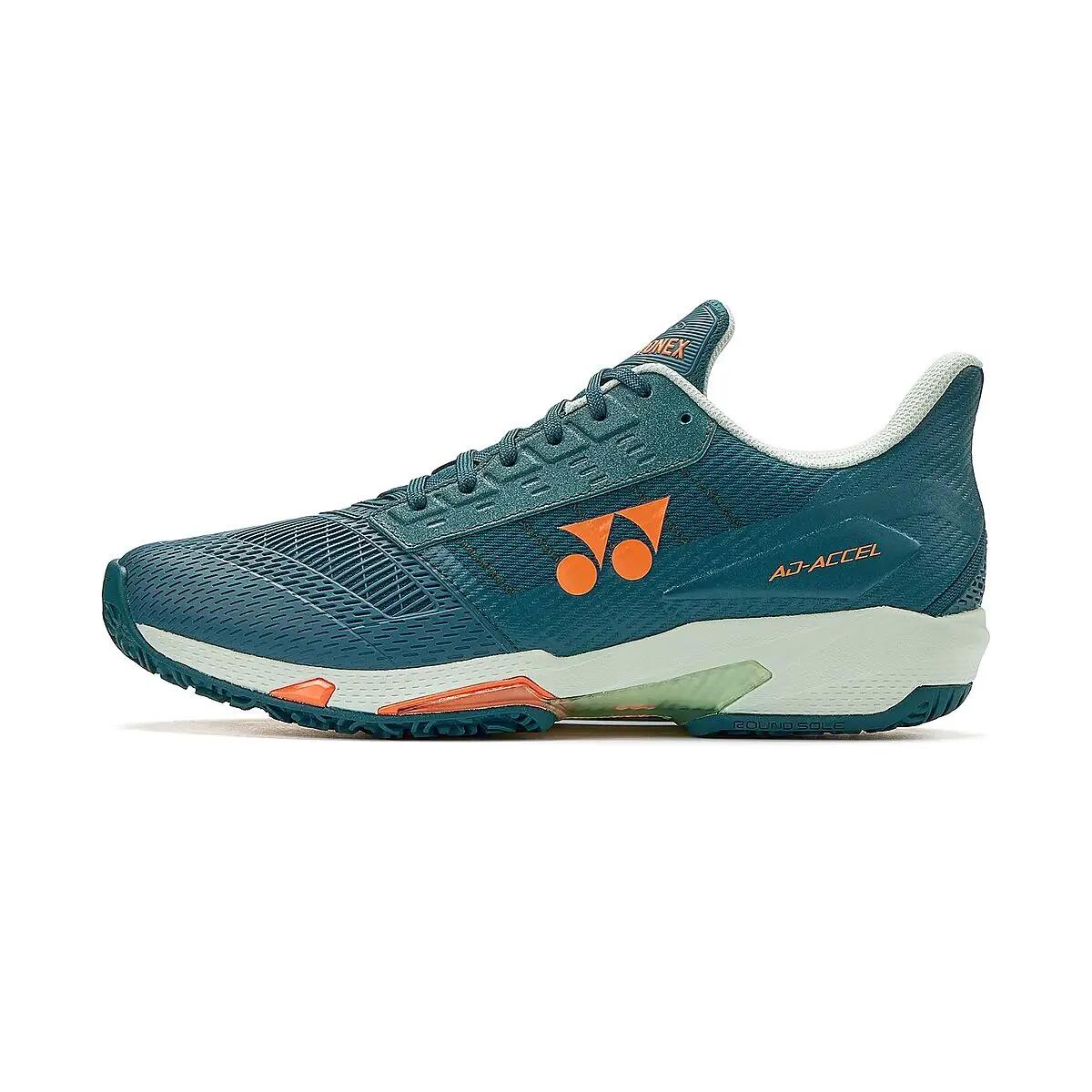 YONEX AD-ACCEL UOMO CLAY COURT Scarpa Tennis teal green 2/6