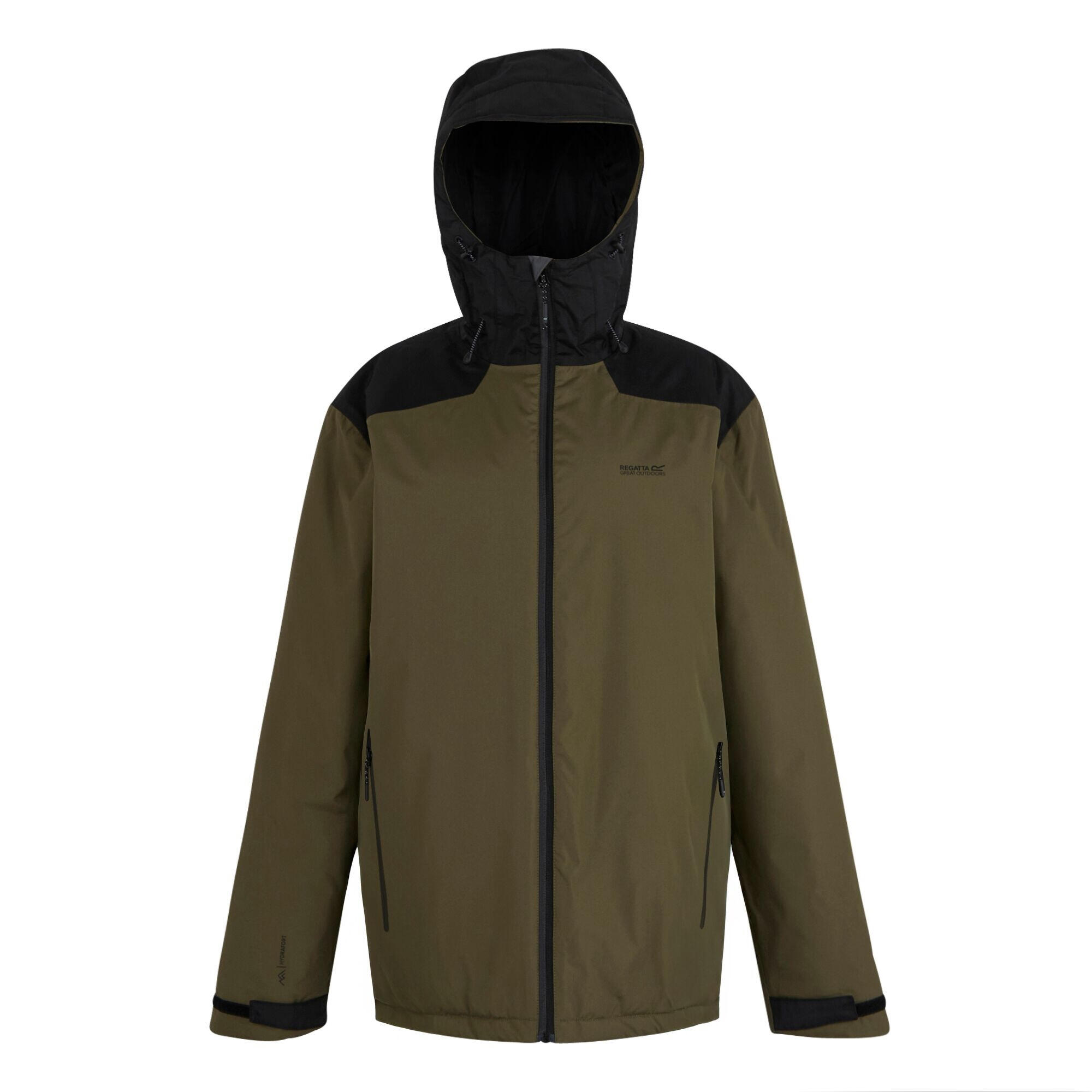 Mens Thornridge Insulated Waterproof Jacket (Dark Maroon) | Decathlon